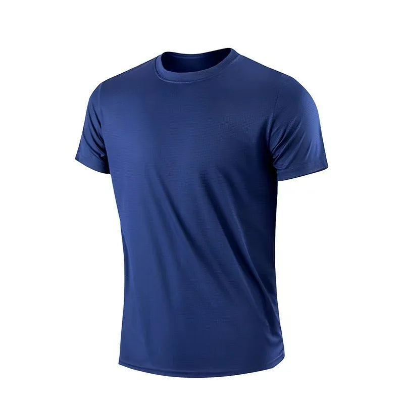 Running Shirts Soccer Shirts Men's Jersey Sportswear Mens Jogging T-Shirts Quick Dry Compression Sport T-Shirt Fitness Gym