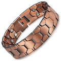 Healing Healthy Copper Magnetic Bracelet for Men Arthritis Pain Relief Bio-Energy Blood Pressure Bracelet Health Bangle Jewelry